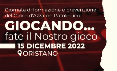 Evento formativo dal titolo “Giocando… fate il nostro Gioco”