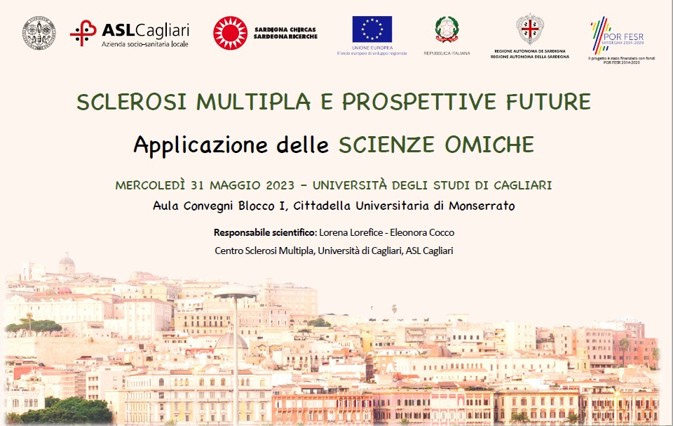 SCLEROSI MULTIPLA E PROSPETTIVE FUTURE: CONVEGNO IL 31 MAGGIO