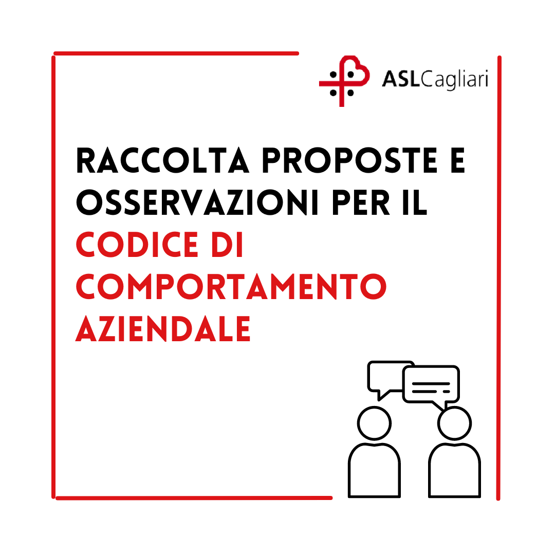 Codice di comportamento: raccolta di contributi propositivi