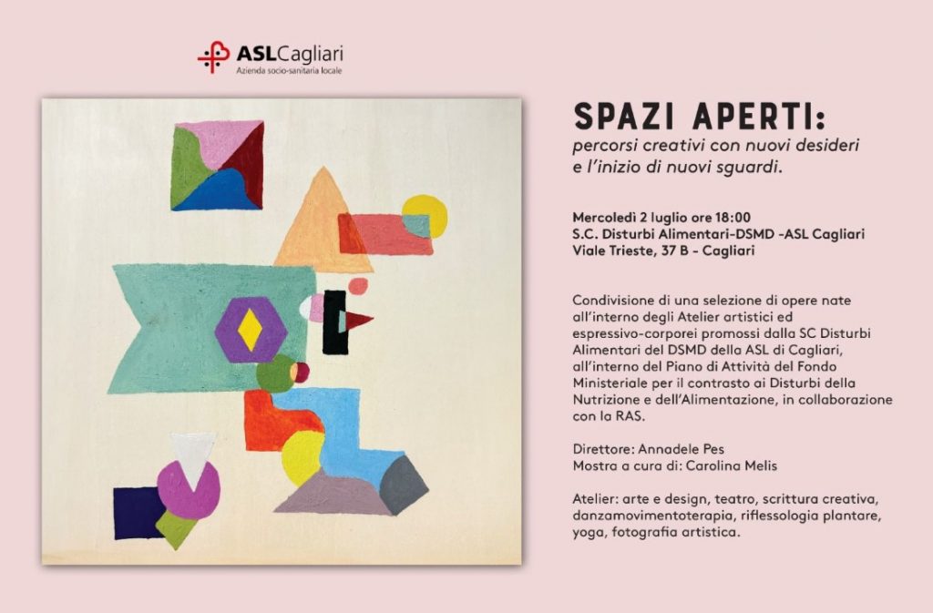 Spazi aperti: l’arte per il contrasto dei disturbi alimentari