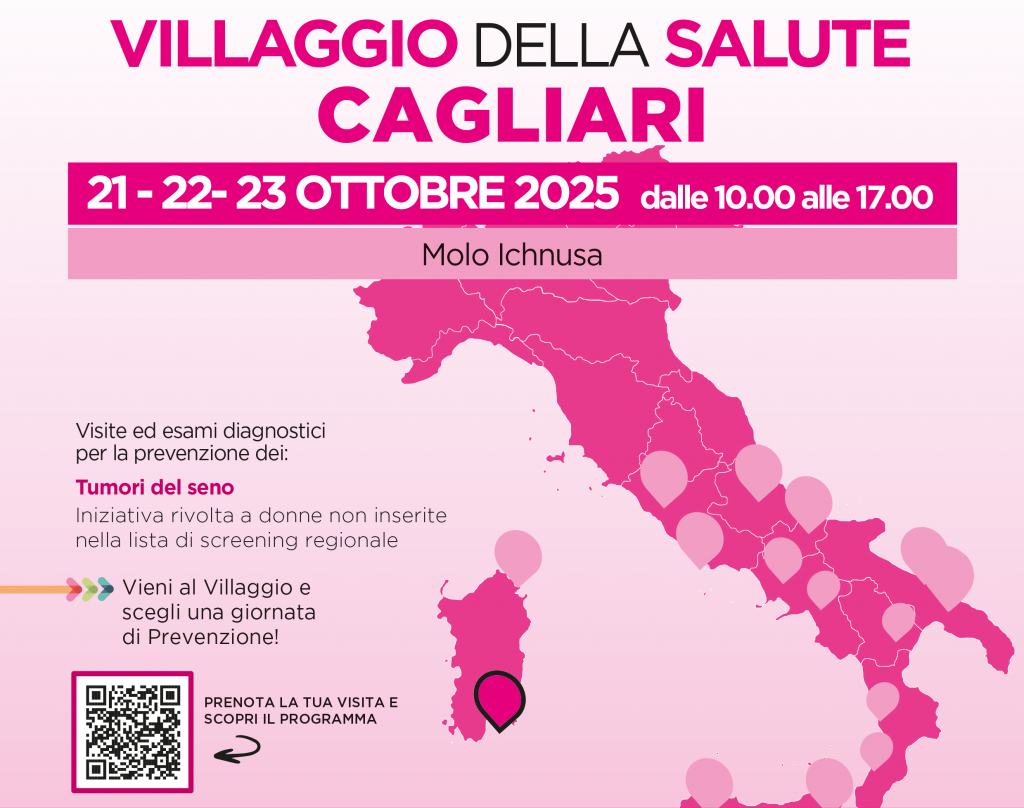 Screening gratuiti per i tumori del seno al Molo Ichnusa