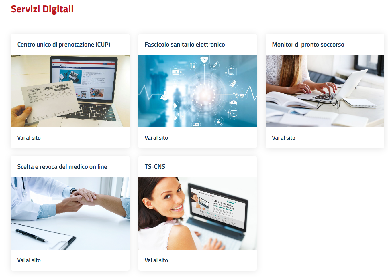 Nuovo sito ASL Cagliari: completata l’attività di migrazione dei contenuti